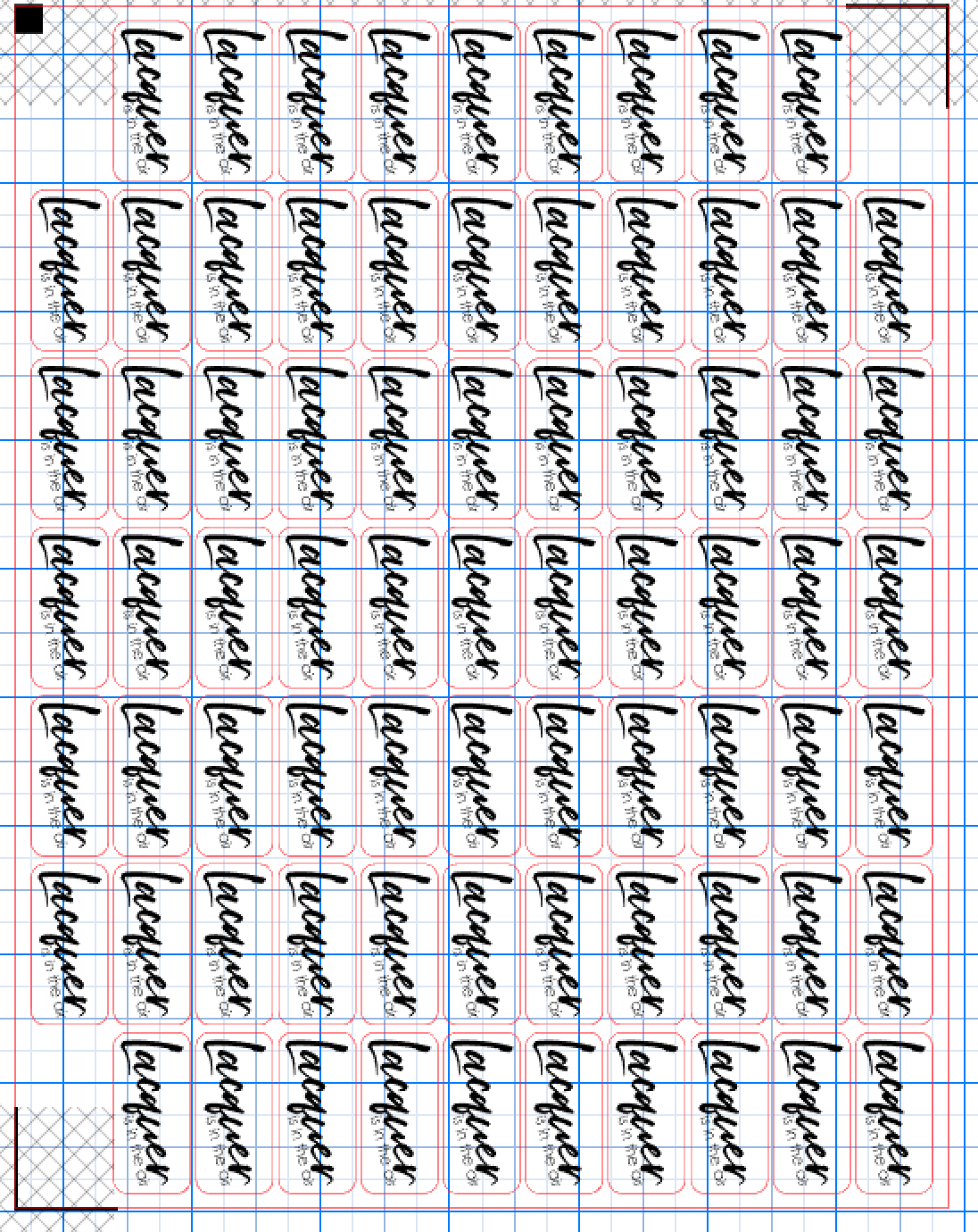 Cut File Setup