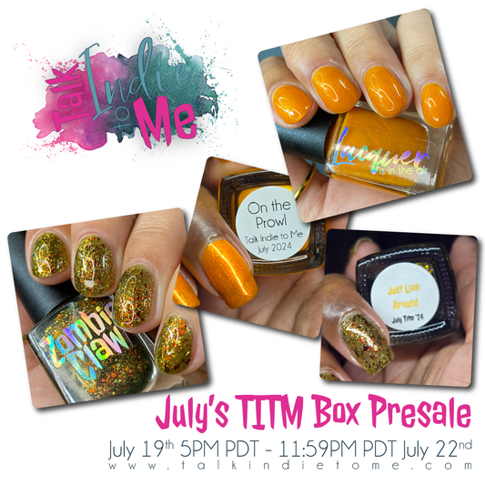 Talk Indie to Me July 2024